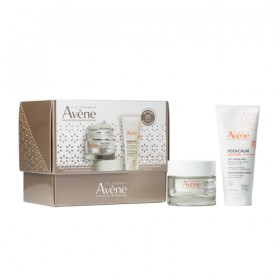 Avene Promo Hyaluron Activ B3 24-Hour Face Cream With Hyaluronic Acid For Anti-Aging 50ml & Gift Xeracalm Nutrition Lait Face Body Moisturizing Lotion 100ml