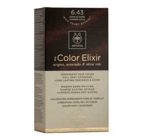 APIVITA MY COLOR ELIXIR ΒΑΦΗ ΜΑΛΛΙΩΝ 6.43 ΞΑΝΘΟ ΣΚΟΥΡΟ ΧΑΛΚΙΝΟ ΜΕΛΙ