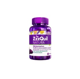 ZZZQUIL NATURA ΣΥΜΠΛΗΡΩΜΑ ΔΙΑΤΡΟΦΗΣ ΜΕ ΜΕΛΑΤΟΝΙΝΗ 60 ΖΕΛΕΔΑΚΙΑ