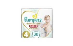 Pampers Premium Care Pants No4 (9-15Kg) Πάνες Βρακάκι 38 Τεμάχια