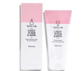 Youth Lab Candy Scrub & Mask Κρεμώδες Πήλινγκ & Μάσκα Προσώπου 75ml