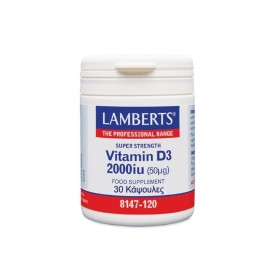 LAMBERTS VITAMIN D3 2000IU 30CAPS