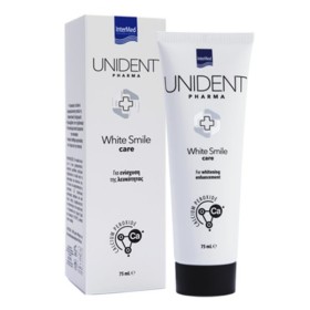 Intermed Unident Pharma White Smile Οδοντόκρεμα Για Ενίσχυση Της Λευκότητας Των Δοντιών 75ml