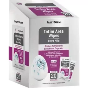 FREZYDERM INTIM AREA WIPES 20ΦΑΚΕΛΑΚΙΑ