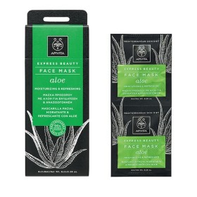 APIVITA EXPRESS BEAUTY ΜΑΣΚΑ ΕΝΥΔΑΤΩΣΗΣ ΜΕ ΑΛΟΗ 2X8ML