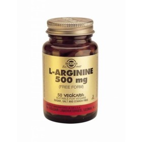 SOLGAR L-ARGININE 500MG 50VCAP