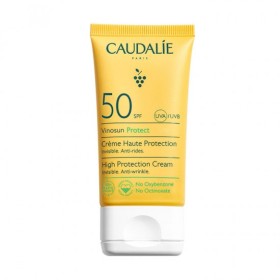 Caudalie Vinosun High Protection Cream Αντηλιακή Κρέμα Προσώπου SPF50 50ml