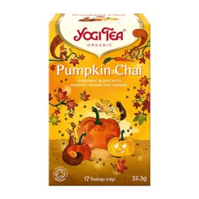 Yogi Tea Pumpkin Chai 17 Teabags Βιολογικό Τσάϊ Κολοκύθας 32.3gr