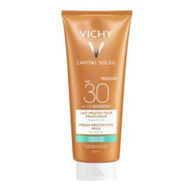 Vichy Capital Soleil Fresh Hydrating Milk SPF30 Αντηλιακό Γαλάκτωμα για Πρόσωπο & Σώμα 300ml