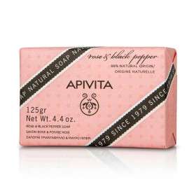 APIVITA NATURAL SOAP ROSE & BLACK PEPPER 125GR