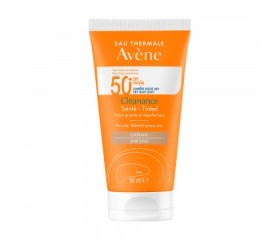 Avene Cleanance Anti-Imperfections Tinted SPF50+ Αντηλιακή Προσώπου Με Χρώμα Για Λιπαρό Δέρμα Με Ατέλειες 50ml