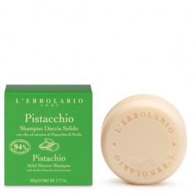 L Erbolario Pistachio Solid Shower Shampoo Στέρεο Σαπούνι 60gr