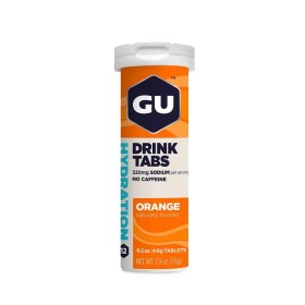 GU Energy Hydration Drink Orange 320mg Electrolytes Orange Flavor 12tabs