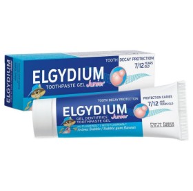 ELGYDIUM JUNIOR BUBBLE TOOTHPASTE FOR CHILDREN 7-12 YEARS OLD 50ML