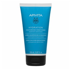 Apivita Hydration Moisturizing Conditioner Hyalouronic Acid & Aloe Μαλακτική Κρέμα Ενυδάτωσης για Όλους τους Τύπους Μαλλιών με Υαλουρονικό Οξύ & Αλόη 150ml