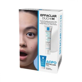 La Roche Posay Effaclar Duo+M Επανορθωτική Φροντίδα κατά των Σοβαρών Aτελειών 40ml & Δώρο Effaclar Gel+M Αφρώδες Gel Καθαρισμού 50ml