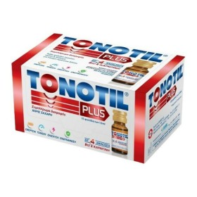 Tonotil Plus Dietary Supplement For Energy & Stimulation 15X10ml