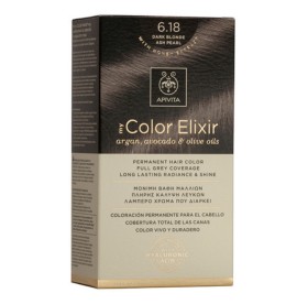 Apivita My Color Elixir Dark Blond Ash Pearl Βαφή Μαλλιών Νο6.18 Ξανθό Σκούρο Σαντρέ Περλέ 50ml & 75ml
