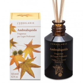 L Erbolario Ambraliquida Αρωματικό Χώρου Με Ξύλινα Sticks 125ml