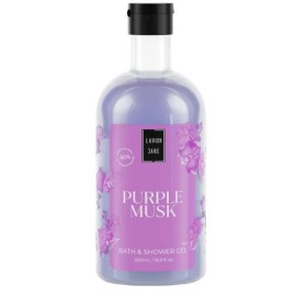 Lavish Care Purple Musk Shower Gel Αφρόλουτρο με Άρωμα Άνθη Μόσχου 500ml