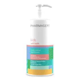 Pharmasept Kid Soft Bath Απαλό Παιδικό Αφρόλουτρο Με Ήπιους Καθαριστικούς Παράγοντες 1Lt