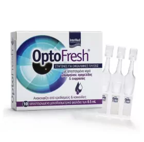 INTERMED OPTOFRESH ΣΤΑΓΟΝΕΣ ΓΙΑ ΟΦΘΑΛΜΙΚΕΣ ΠΛΥΣΕΙΣ 10Χ0.5ML