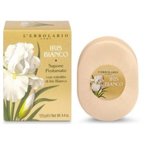 L Erbolario White Iris Perfumed Soap Αρωματικό σαπούνι 125gr