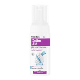 Frezyderm Intim Aid Pre Post Sex Foam Αφρός Καθαρισμού Για Ευαίσθητη Περιοχή PH4.5 100ml