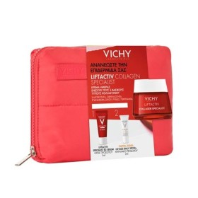 Vichy Promo Pack Liftactiv Collagen Specialist Κρέμα Ημέρας 50ml & Δώρο B3 Specialist Serum 5ml, Capital Soleil SPF50+ 3ml & Τσαντάκι 1τμχ.