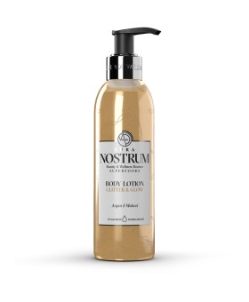Mediterraneum Nostrum Cura Γαλάκτωμα Σώματος Glitter & Glow με Argan και Walnut 200ml