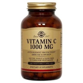 Solgar Vitamin C 1000mg 100 φυτικές κάψουλες