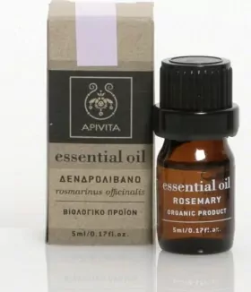 Apivita Essential Oil Rosemary Αιθέριο Ελαιο Δεντρολίβανο 5ml