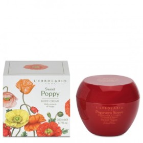 L Erbolario Papavero Body cream Κρέμα Σώματος 200ml