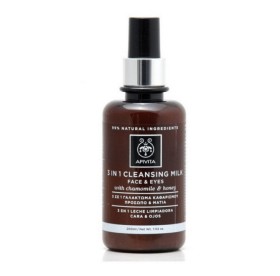Apivita Cleansing Milk Γαλάκτωμα Καθαρισμού 3 σε 1 για Πρόσωπο και Μάτια 200ml