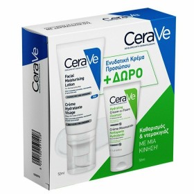 Cerave Promo Pack Moisturizing Lotion 52ml & Cerave Hydrating Cream Facial Cleanser 50ml