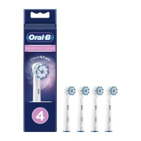 Oral-B Sensitive Clean Ανταλλακτικές Κεφαλές Ηλεκτρικής Οδοντόβουρτσας 4 Τεμάχια