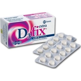 Uni-Pharma D3 Fix EXTRA 2000iu Vitamin D3 60 tabs