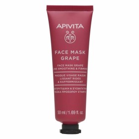 Apivita Face Mask Grape Αντιρυτιδική & Συσφιγκτική Μάσκα Προσώπου Με Σταφύλι 50ml